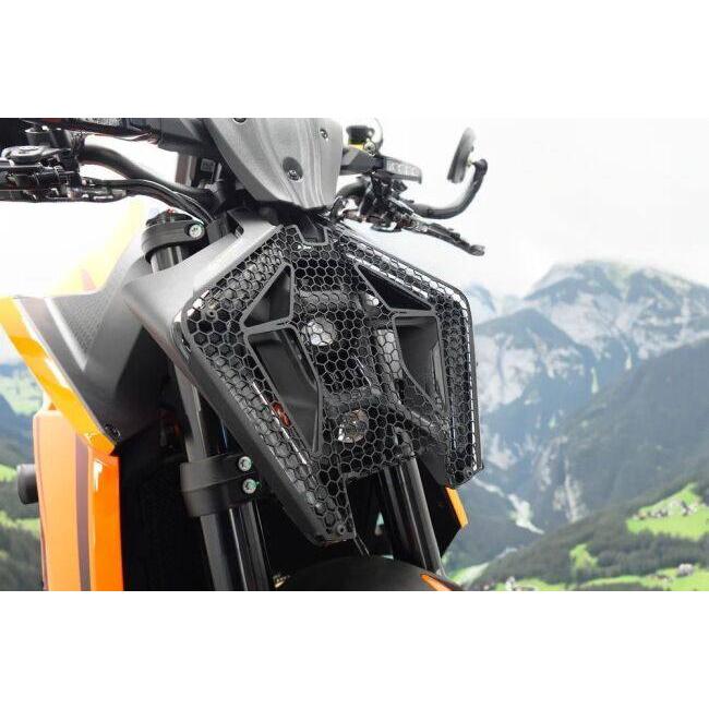 Evotech Performance エボテックパフォーマンス Headlight Guard 1390 Super Duke R Evo KTM ヘッドライトガード 外装_2