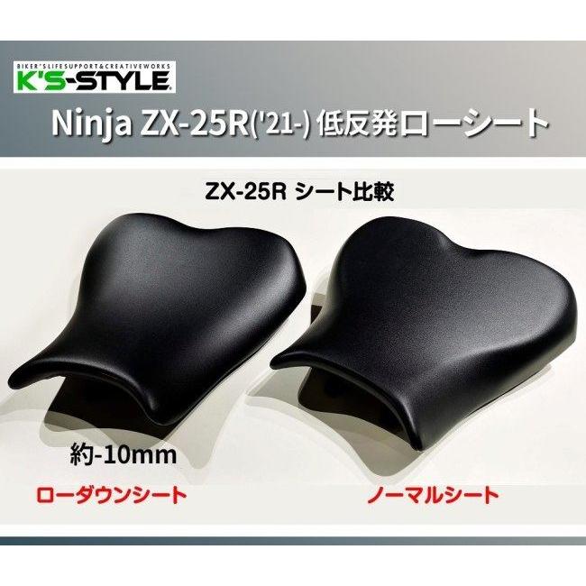 K'sーSTYLE K's-STYLE ケイズスタイル ローシート(ZX-25R / ZX-4R