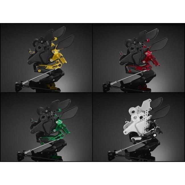 BIKERS バイカーズ バックステップ カラー：レッド NEW NINJA 650 Z650 KAWASAKI カワサキ ステップ 足回り_8