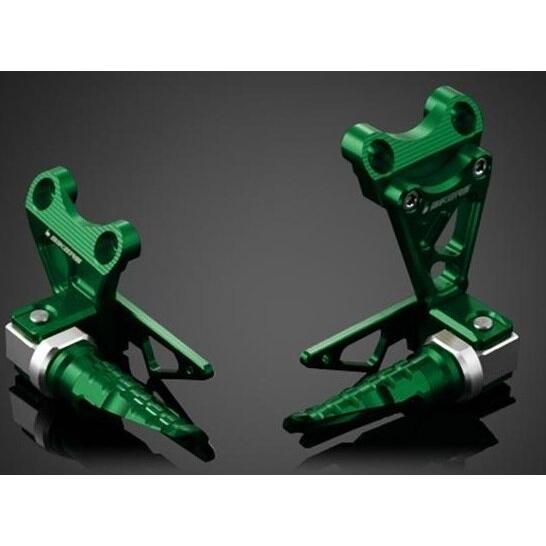 BIKERS バイカーズ タンデムステップセット カラー：グレー D-TRACKER125 D-TRACKER150 KAWASAKI カワサキ タンデムステップ・タンデムブラケット ステップ