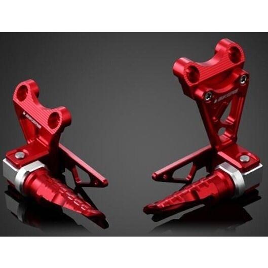 BIKERS バイカーズ タンデムステップセット カラー：グリーン D-TRACKER125 D-TRACKER150 KAWASAKI カワサキ タンデムステップ・タンデムブラケット ステップ