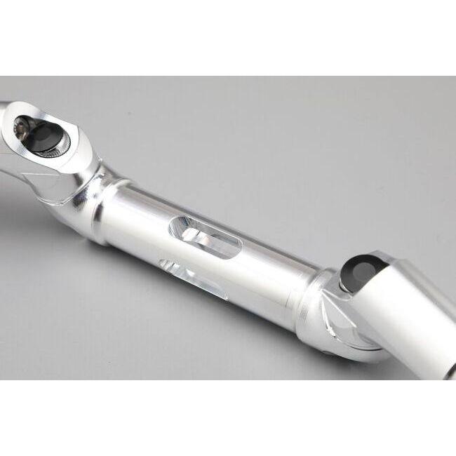 AELLA アエラ アルミ削り出し可変ハンドル スペーサーサイズ：12mm / 付属スペーサーカラー：ポリッシュ ハンドルカラー：ブラック HAYABUSA SUZUKI スズキ_5