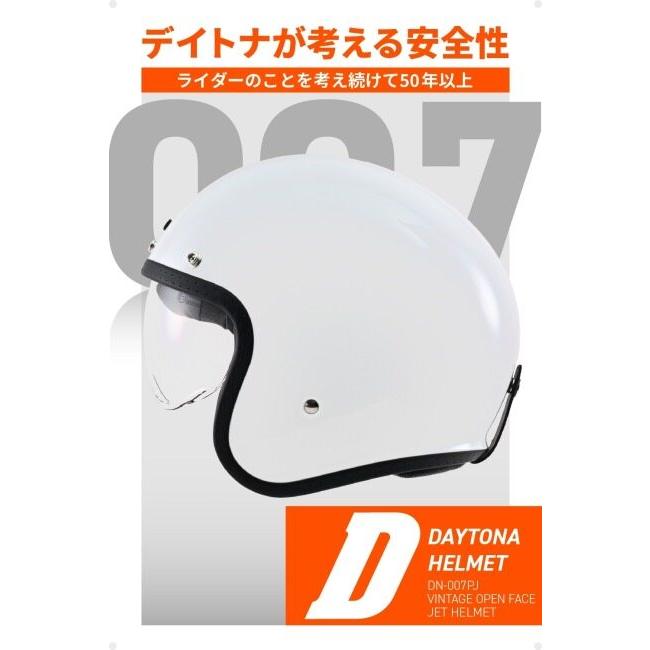 DAYTONA（デイトナ） DN-007PJ ジェットヘルメット サイズ：M(57-58cm