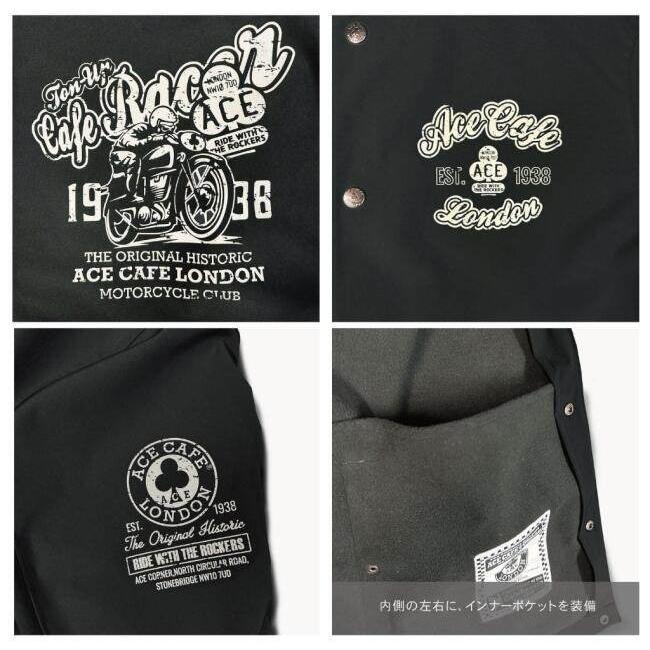 ACE CAFE LONDON（エースカフェロンドン） WP Warm Coach Jacket [WP