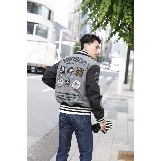 VANSON（バンソン） AWARD JACKET サイズ：L ウインタージャケット 