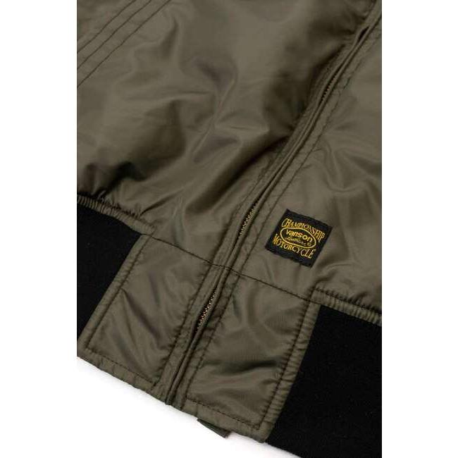VANSON バンソン MA-1 JACKET サイズ：XL ウインタージャケット