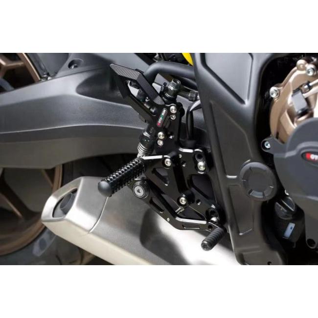 MOTO-TRON RACING モトトロンレーシング バックステップキット カラー：ブラック CB650F CB650R CBR650F CBR650R HONDA ホンダ バックステップ ステップ 足回り_2