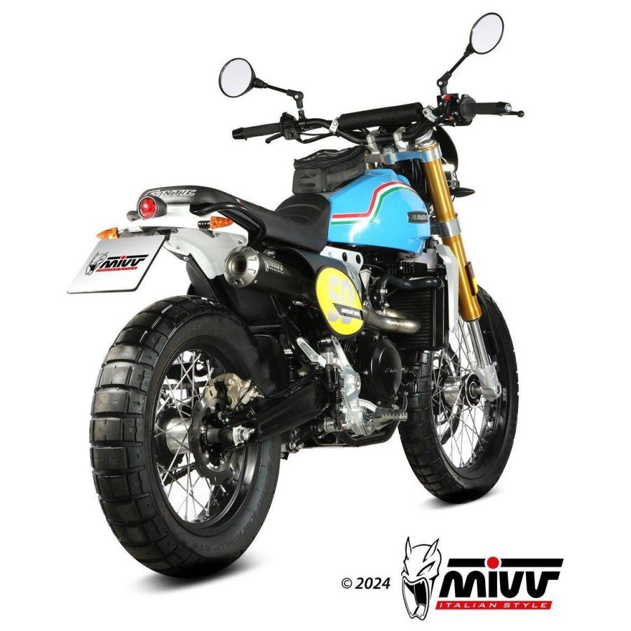 MIVV ミヴ X-M1フルエキゾーストシステム CABALLERO 500 FANTIC ファン