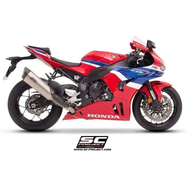 SC-PROJECT SCプロジェクト SC1-R スリップオンサイレンサー(350mm)＆フルチタンリンクパイプ 本体材質：チタン CBR1000RR-R FIREBLADE HONDA ホンダ マフラー | SCーPROJECT | 01