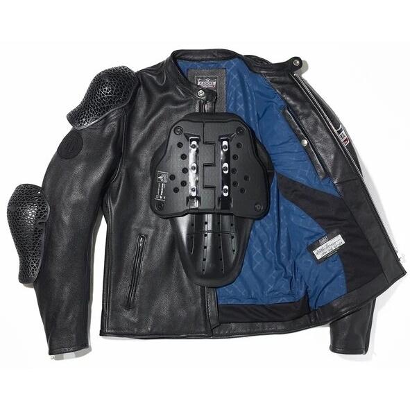 【希少サイズXL】パット入りライダースJKT カドヤ（KADOYA） VALENZ-XC [K'S LEATHER＆K'S PRODUCT] サイズ：L