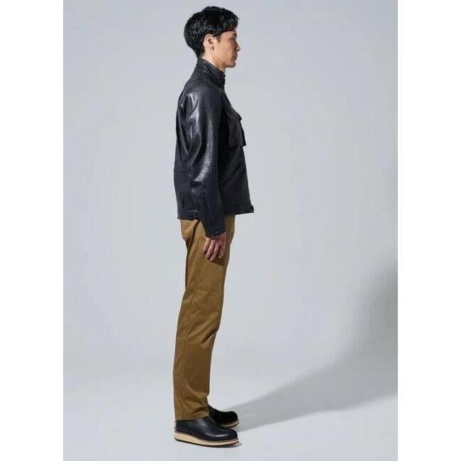 レア　定価18万　cassette playa レザー　ジャケット　ベルンハルト カドヤ（KADOYA） PULSAR-XC [K'S LEATHER＆K'S PRODUCT] サイズ：L