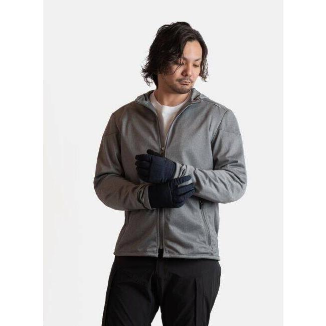 POWERAGE イージーライドパーカー Lサイズ ダークグレー POWERAGE（パワーエイジ） イージーライドパーカー サイズ：L オール