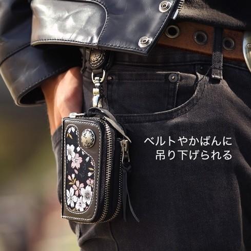 DEGNER（デグナー） 花山レザーキーウォレット 財布・ウォレット