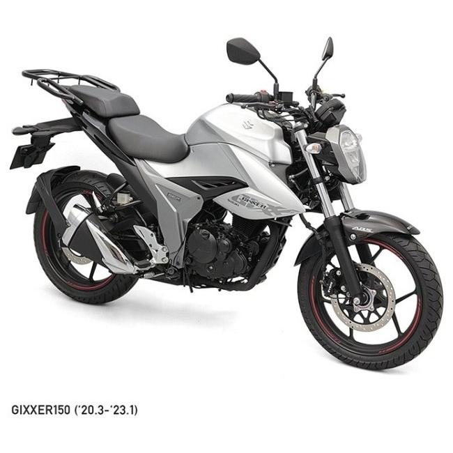 ENDURANCE エンデュランス タンデムグリップ付きリアキャリア＋リアボックスセット50L ジクサー150 ジクサー250 ジクサーSF250 SUZUKI スズキ リアキャリア_7