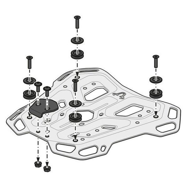 SW-MOTECH SWモテック ADV-RACK (アドベンチャーラック) HIMALAYAN450 ROYAL ENFIELD ロイヤルエンフィールド リアキャリア 外装_3