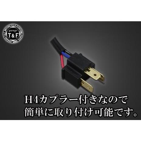 Garage T\u0026F ガレージ 4.5インチグリルシトラスヘッドライト＋ステーセット レンズカラー：イエロー / ヘッドライトボディカラー：ポリッシュ SUZUKI スズキ_1