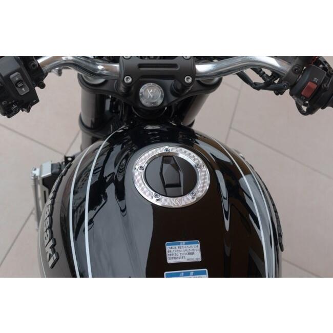 ARCHI アーキ ビレット・ハニカム タンクキャップリング【漆黒Edition