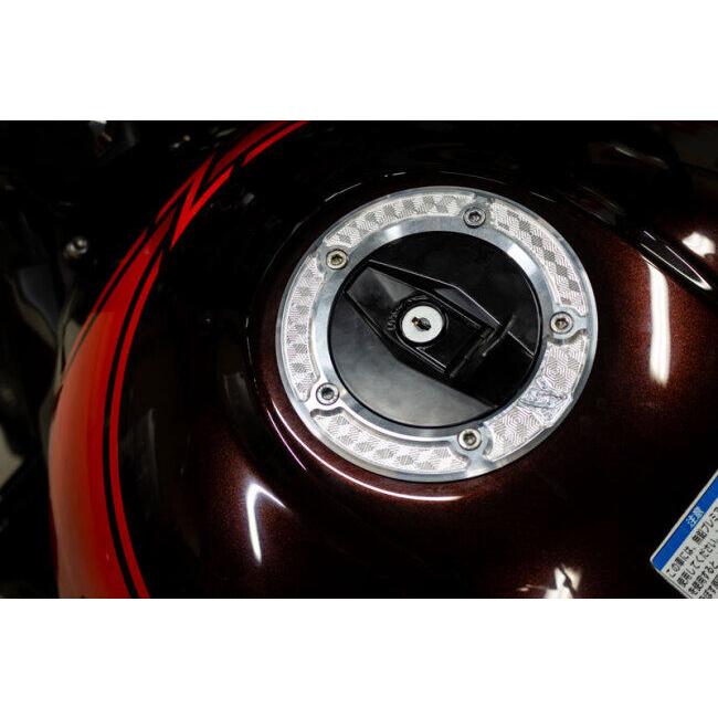 ARCHI アーキ ビレット・ハニカム タンクキャップリング【漆黒Edition