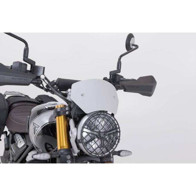 SW-MOTECH SWモテック ウインドスクリーン カラー：シルバー SCRAMBLER 400X TRIUMPH トライアンフ スクリーン 外装_1