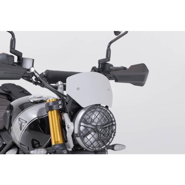SW-MOTECH SWモテック ウインドスクリーン カラー：シルバー SCRAMBLER 400X TRIUMPH トライアンフ スクリーン 外装_2