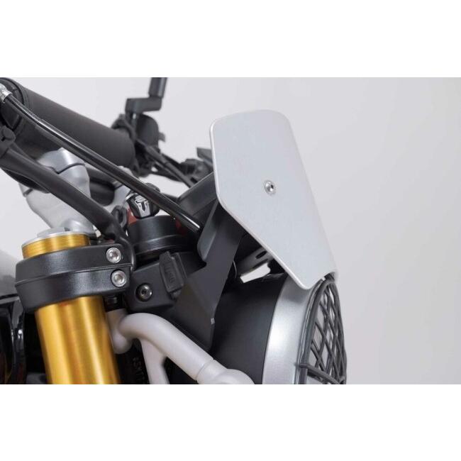 SW-MOTECH SWモテック ウインドスクリーン カラー：シルバー SCRAMBLER 400X TRIUMPH トライアンフ スクリーン 外装_6
