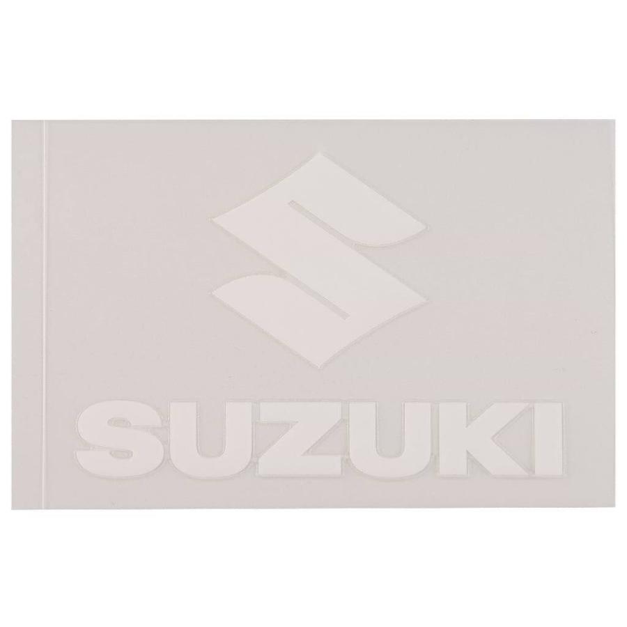 スズキ（SUZUKI） 転写ステッカー SUZUKIロゴ(縦組み) カラー