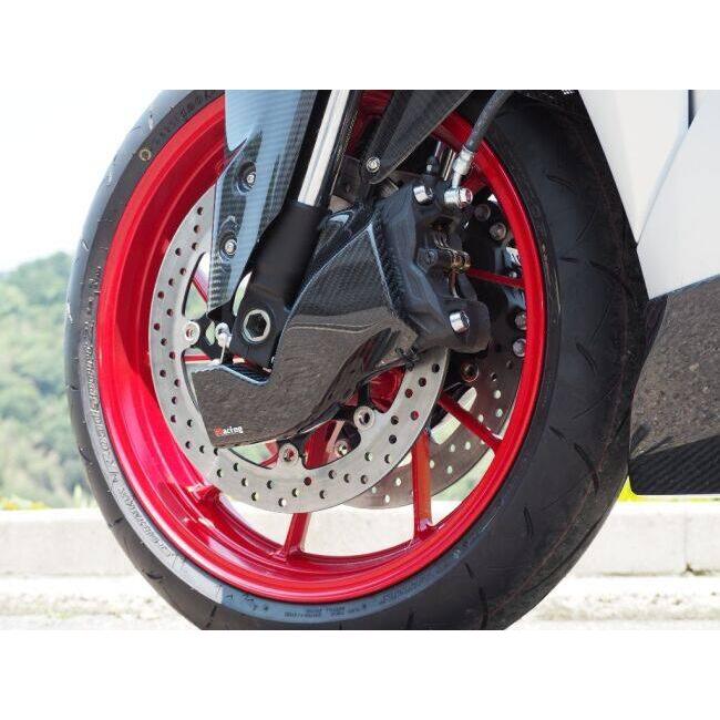 Magical Racing マジカルレーシング キャリパークーリングダクト タイプ：綾織りカーボン製 GSX-8R SUZUKI スズキ エアスクープ・エアダクト 外装_9