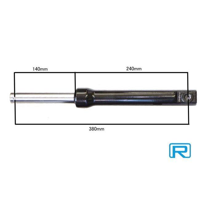 Rin Parts リンパーツ リフトアップ フロントフォーク カラー：シルバー ズーマー HONDA ホンダ サスペンション 足回り | Rin Parts | 02