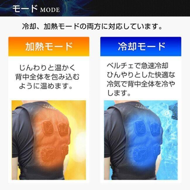 デルタダイレクト DELTA DIRECT 4点ペルチェ搭載冷暖切替ベスト