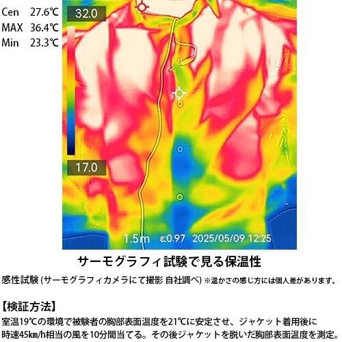 Y’S GEAR(YAMAHA) ワイズギア RY2002 ウインタージャケット サイズ：L (90792AE73L00) ジャケット アパレル_5