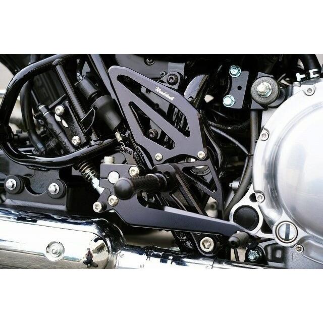 WOODSTOCK (ウッドストック) マフラーステー ブラック ZZR1400 06-11