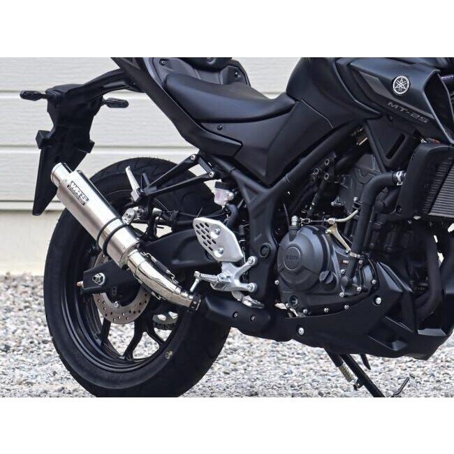 YZF-R25 MT25 WR'S S,O,Vショートオーバルサイレンサー WR'S（ダブルアールズ） WR'S S.O.V ショートオーバルサイレンサー