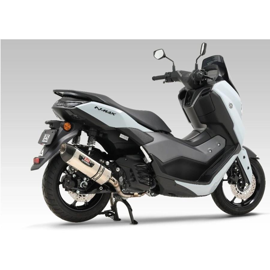 ヨシムラ NMAX155 サイクロンマフラー　トリシティ155にて使用 ヨシムラ NMAX155 サイクロンマフラー トリシティ155にて使用