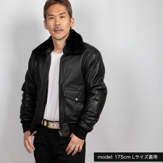 DEGNER（デグナー） シープレザーフライトジャケット サイズ：L レザー