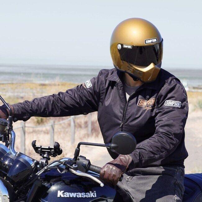 SIMSON シンプソン M10 ブラック サイズ57 美品 SIMPSON（シンプソン） SIMPSON NORIX シンプソンノリックス M10