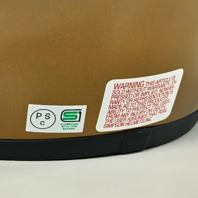 SIMPSON モデルM10 フルフェイスヘルメット Sサイズ57cm SIMPSON（シンプソン） SIMPSON NORIX シンプソンノリックス M10