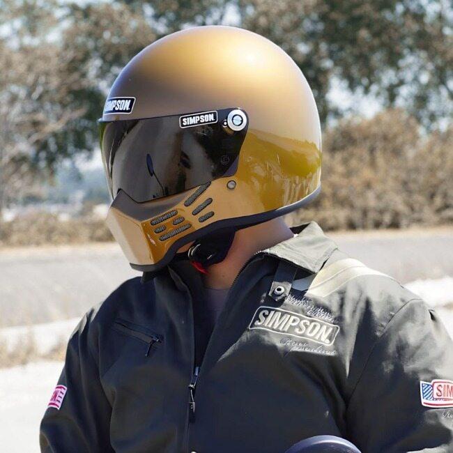 SIMSON シンプソン M10 ブラック サイズ57 美品 SIMPSON（シンプソン） SIMPSON NORIX シンプソンノリックス M10