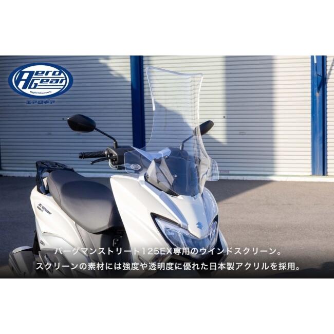 AERO GEAR エアロギア エアロロングスクリーン バーグマンストリート