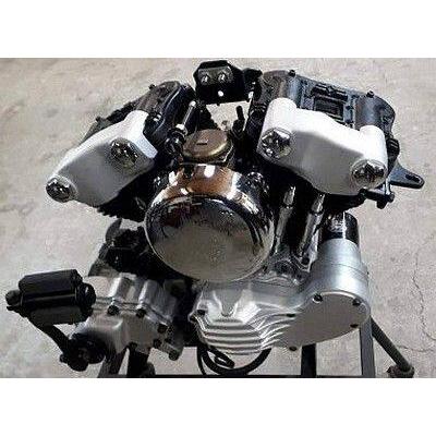 部品屋K&W 【EMD】ナックルロッカーカバー スポーツスター用 1986-2003 カラー：ロウ XL Evolutionモデル HARLEY-DAVIDSON ハーレーダビッドソン エンジン