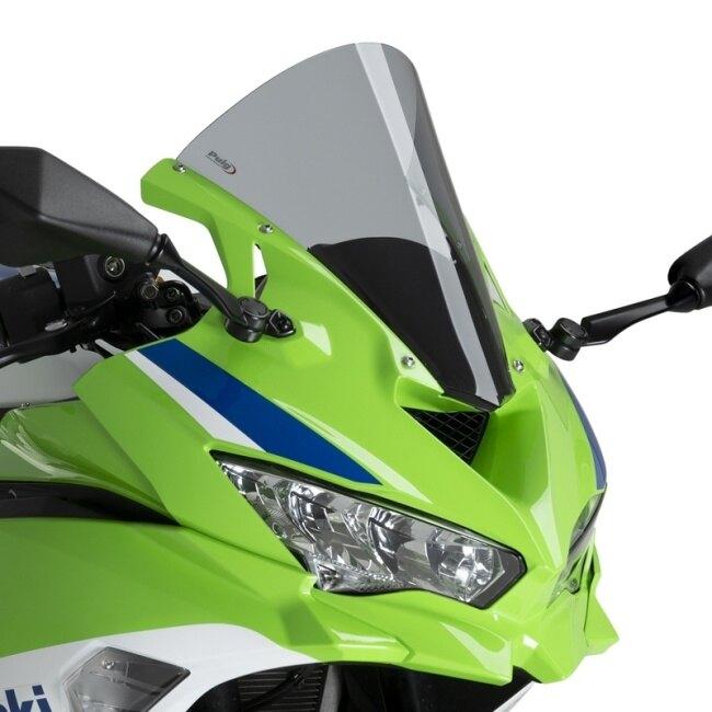 Puig プーチ レーシングスクリーンR-RACER (R-RACER SCREEN) カラー：Smoke ZX-4R NINJA SE ZX-4RR KAWASAKI カワサキ スクリーン 外装_6