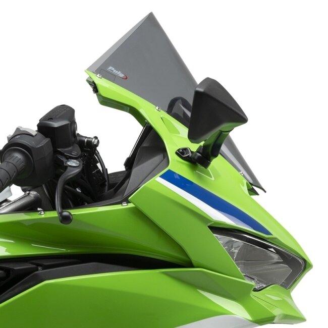 Puig プーチ レーシングスクリーンR-RACER (R-RACER SCREEN) カラー：Smoke ZX-4R NINJA SE ZX-4RR KAWASAKI カワサキ スクリーン 外装_8