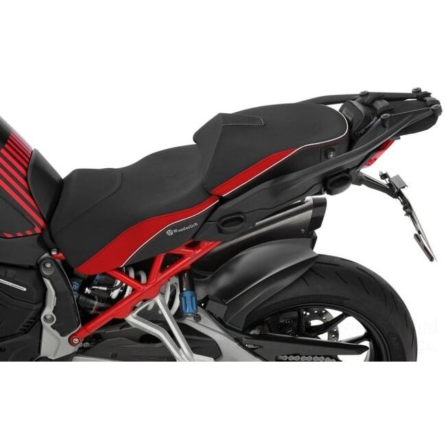 Wunderlich ワンダーリッヒ フロントシート 「ACTIVE COMFORT」 シートヒーター機能付 カラー：ブラック／レッド DUCATI ドゥカティ シート シート関連 外装_1
