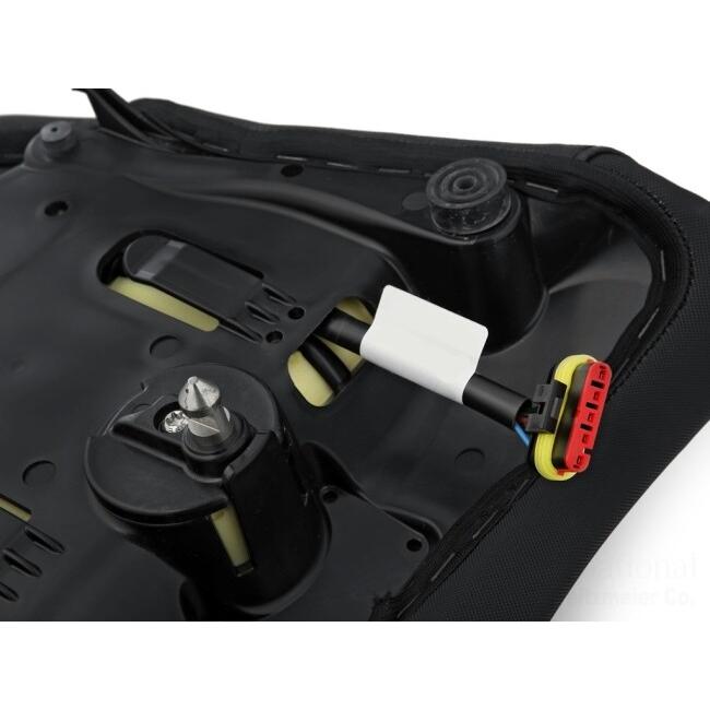 Wunderlich ワンダーリッヒ フロントシート 「ACTIVE COMFORT」 シートヒーター機能付 カラー：ブラック／レッド DUCATI ドゥカティ シート シート関連 外装_6