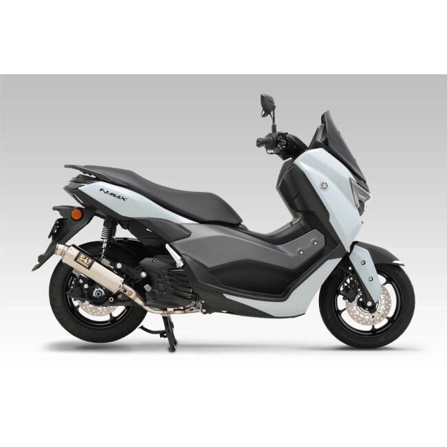 YOSHIMURA ヨシムラ 機械曲GP-MAGNUM105サイクロン EXPORT SPEC 政府認証 カラー：SSF サテンフィニッシュカバー NMAX YAMAHA ヤマハ フルエキゾーストマフラー | ヨシムラ | 01