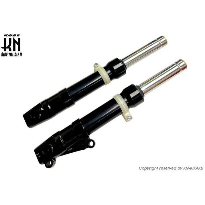 KN企画 ケイエヌキカク ローダウンフロントフォーク カラー：ブラック