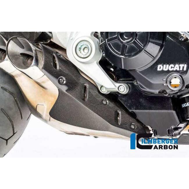 ILMBERGER イルムバーガー エキゾーストカバー グロス X Diavel DUCATI ドゥカティ マフラーガード・ヒートガード マフラー_3