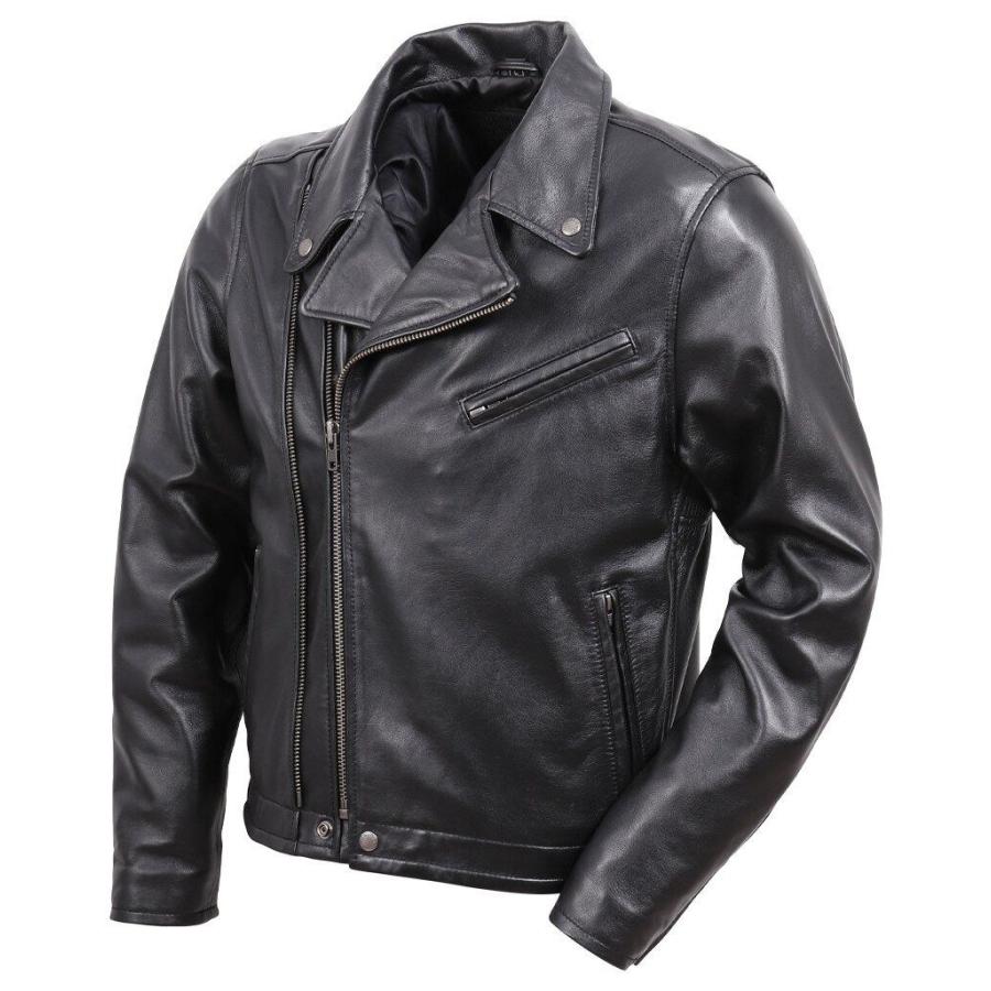 DEGNER デグナー シープレザージャケット ブラック サイズL DEGNER（デグナー） シープレザージャケット サイズ：L レザー