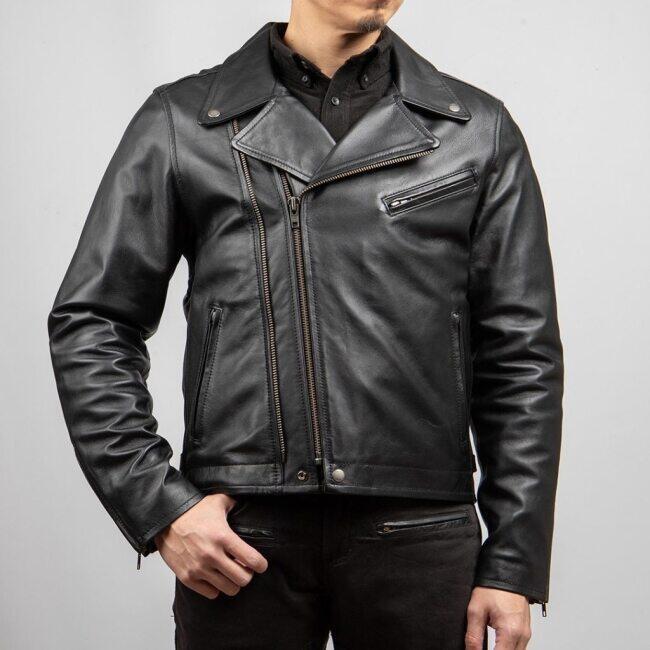 DEGNER（デグナー） シープレザージャケット サイズ：L レザー