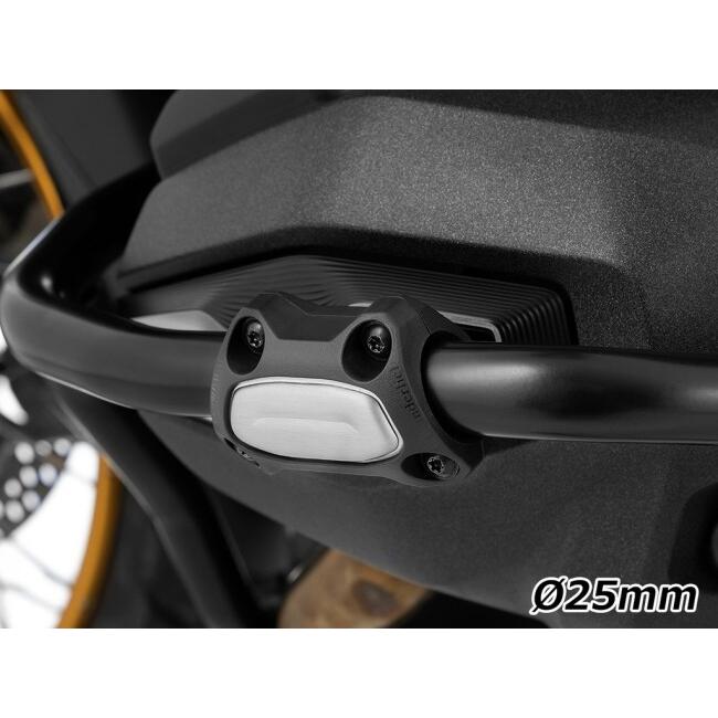 Wunderlich ワンダーリッヒ プロテクションパット Type-S for エンジンガード／タンクガード タイプ：Φ25mmパイプ用 汎用Φ25mmパイプ用 エンジンガード_1