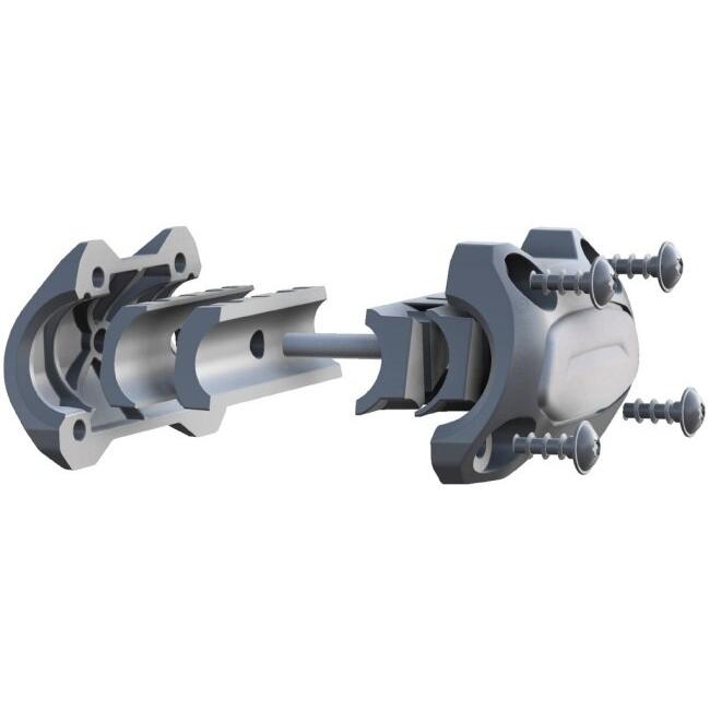 Wunderlich ワンダーリッヒ プロテクションパット Type-S for エンジンガード／タンクガード タイプ：Φ25mmパイプ用 汎用Φ25mmパイプ用 エンジンガード_6